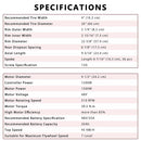 Yescom Bicycle Motor Kit Fat Bike Conversion Kit 1500W 48V 26"