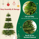 7.5FT Premium Life-Like Full Flocked Christmas Tree