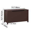 Toy Box Storage With Safety Hinged Lid by Unique Piece Furniture