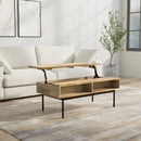 Reeves - Lift Top Coffee Table - Natural by HouseOfZazla