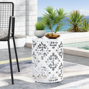 Outdoor Metal Modern Design End Table by HouseOfZazla