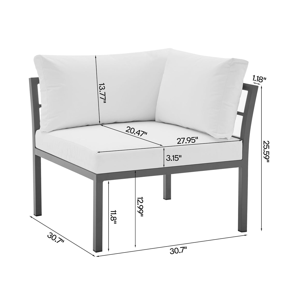 Sunnyside - 5 Piece Outdoor Conversation Set, photo 4 of 40