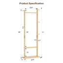 Solid Wood Simple Hat Rack by HouseOfZazla