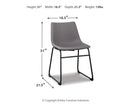 Centiar - Upholstered Side Chair by Unique Piece Furniture