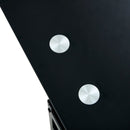 Glass Lift Top Coffee Table, Modern Simple 2-Layer Tempered Glass Coffee Table For Living Room - Black by HouseOfZazla