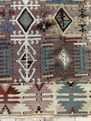 Reyhanli Anatolian 19th C Antique One Of A Kind Kilim Rug 5’ x 8’3”