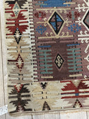Reyhanli Anatolian 19th C Antique One Of A Kind Kilim Rug 5’ x 8’3”