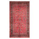 8'10''x16'3'' Oversize Coral Hand Knotted Traditional Heriz Medallion Wool Oriental Area Rug