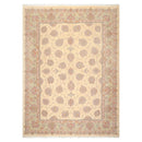 8'3'' x 11'6'' Hand Knotted 100% Wool Ispahan 250 KPSI Muted Area Rug Ivory
