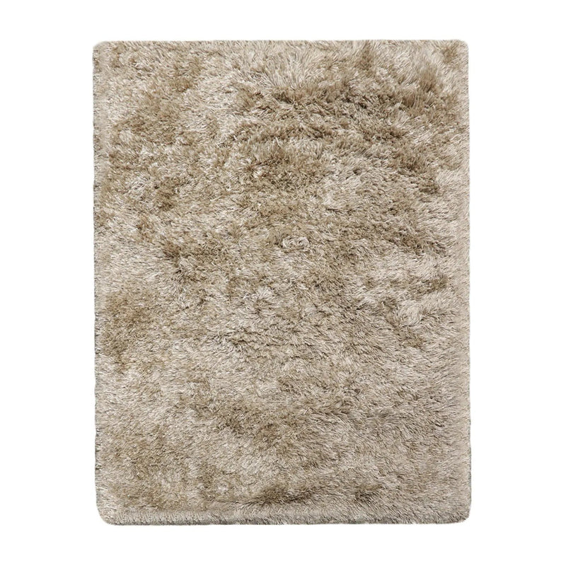 4x6 Moss Hand Made Shag Wool & Polypropylene Modern & Contemporary Oriental Area Rug