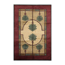 6x9 William Morris Beige Hand Knotted Arts & Crafts/Mission Wool Oriental Area Rug