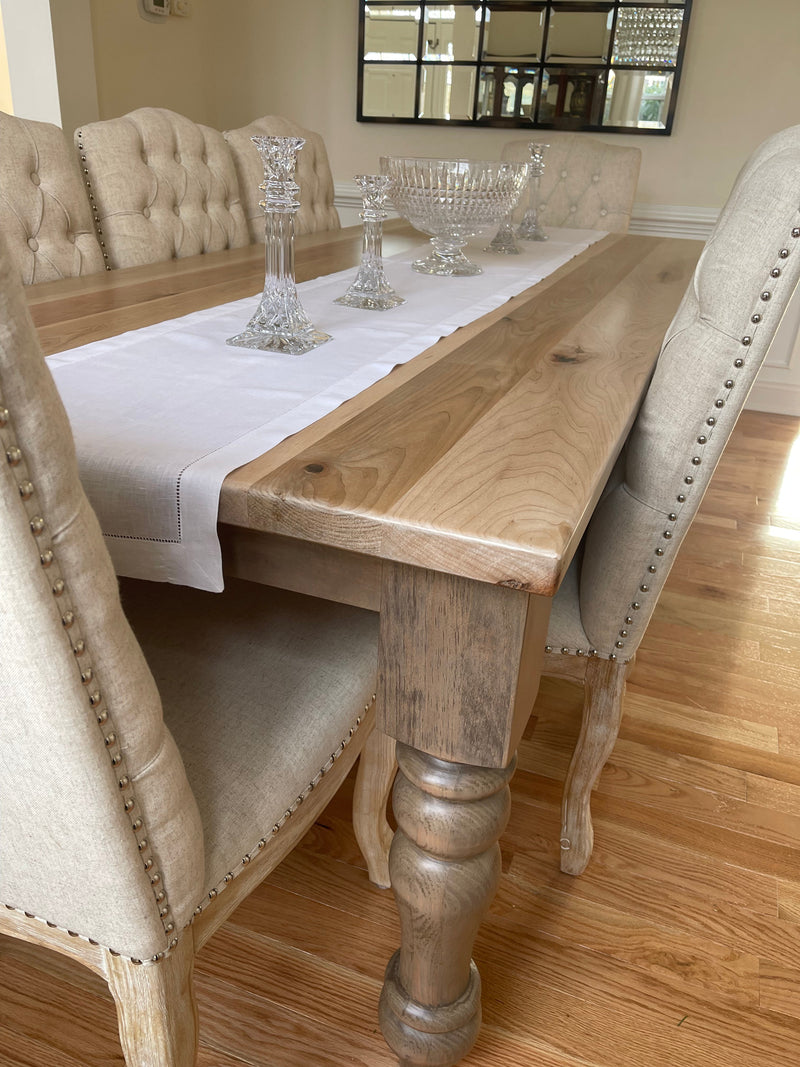 Victorian Spindle Leg Dining Table