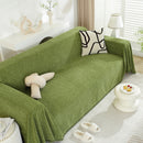 Chenille Herringbone Couch Protector Blanket, Stylish Throw Blankets for Couch and Couch Throw Cover