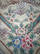 Hand-Tufted Chinese Aubusson Wool Rug – 7'10" x 11' – Luxurious Traditional Design