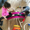 Flexible Rubber Roads Play Set – Open-Ended City & Car Track Play