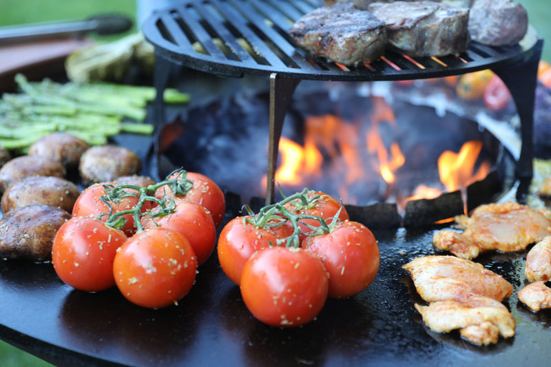 Grill Grate Riser For 20" Grills - Perfect for Larger Pans and Smoky Flavors