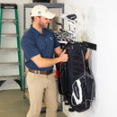 Torrey Pines Golf Bag Storage Rack | Holds 2 Golf Bags by StoreYourBoard