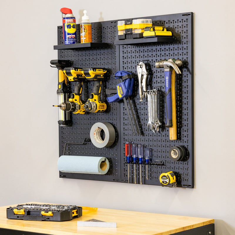 Folding Workbench and Pegboard Workshop Set, photo 4 of 6