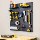 Folding Workbench and Pegboard Workshop Set