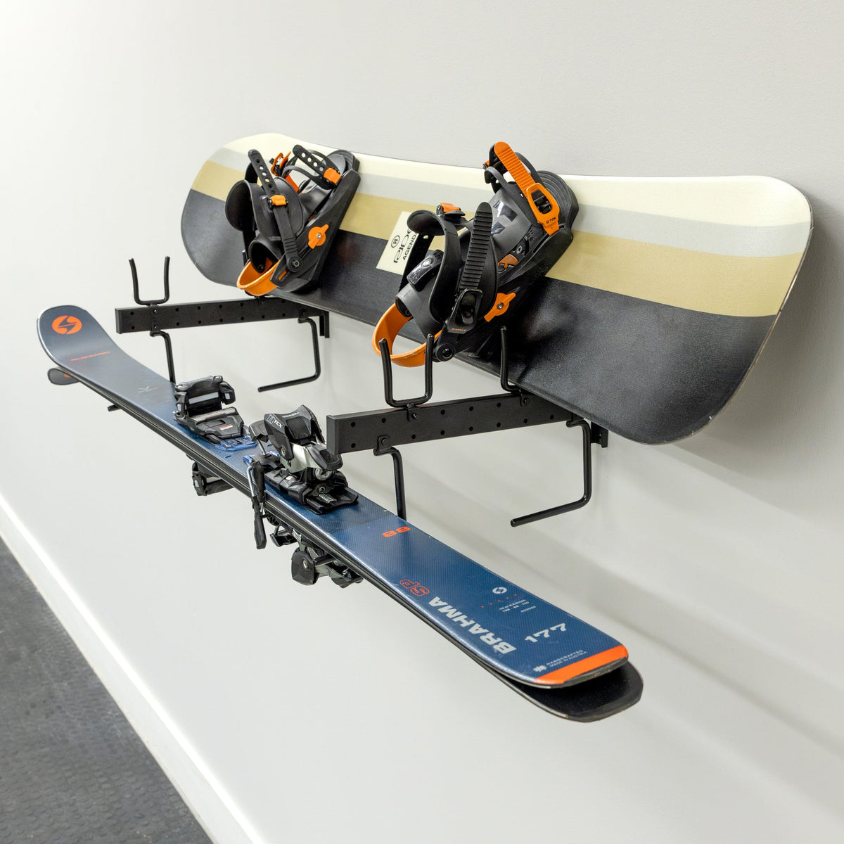 Cascade Snowboard & Ski Organizer | Horizontal Wall Mount, photo 3 of 8