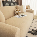 Stretch Plush Fitted Couch Slipcover Furniture Protector for 1/2/3/4/5 Cushion Couch by Slipcover KAS™