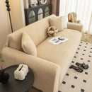 Stretch Plush Fitted Couch Slipcover Furniture Protector for 1/2/3/4/5 Cushion Couch by Slipcover KAS™