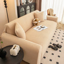 Stretch Plush Fitted Couch Slipcover Furniture Protector for 1/2/3/4/5 Cushion Couch