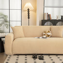 Stretch Plush Fitted Couch Slipcover Furniture Protector for 1/2/3/4/5 Cushion Couch by Slipcover KAS™