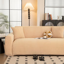 Stretch Plush Fitted Couch Slipcover Furniture Protector for 1/2/3/4/5 Cushion Couch