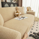 Stretch Plush Fitted Couch Slipcover Furniture Protector for 1/2/3/4/5 Cushion Couch by Slipcover KAS™