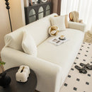 Stretch Plush Fitted Couch Slipcover Furniture Protector for 1/2/3/4/5 Cushion Couch by Slipcover KAS™
