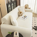 Stretch Plush Fitted Couch Slipcover Furniture Protector for 1/2/3/4/5 Cushion Couch by Slipcover KAS™