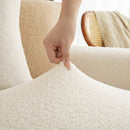 Stretch Plush Fitted Couch Slipcover Furniture Protector for 1/2/3/4/5 Cushion Couch by Slipcover KAS™