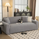 Stretch Plush Fitted Couch Slipcover Furniture Protector for 1/2/3/4/5 Cushion Couch by Slipcover KAS™