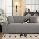 Stretch Plush Fitted Couch Slipcover Furniture Protector for 1/2/3/4/5 Cushion Couch by Slipcover KAS™
