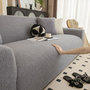 Stretch Plush Fitted Couch Slipcover Furniture Protector for 1/2/3/4/5 Cushion Couch by Slipcover KAS™