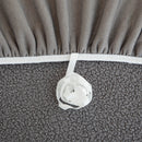 Stretch Plush Fitted Couch Slipcover Furniture Protector for 1/2/3/4/5 Cushion Couch