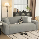 Stretch Plush Fitted Couch Slipcover Furniture Protector for 1/2/3/4/5 Cushion Couch by Slipcover KAS™
