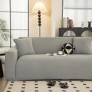 Stretch Plush Fitted Couch Slipcover Furniture Protector for 1/2/3/4/5 Cushion Couch by Slipcover KAS™