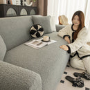 Stretch Plush Fitted Couch Slipcover Furniture Protector for 1/2/3/4/5 Cushion Couch by Slipcover KAS™