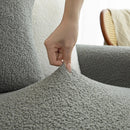 Stretch Plush Fitted Couch Slipcover Furniture Protector for 1/2/3/4/5 Cushion Couch by Slipcover KAS™