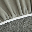 Stretch Plush Fitted Couch Slipcover Furniture Protector for 1/2/3/4/5 Cushion Couch by Slipcover KAS™