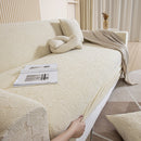 3D Jacquard Leaf Pattern Couch Slipcover, High Stretch Washable Textured Sofa Cover by Slipcover KAS™