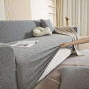3D Jacquard Leaf Pattern Couch Slipcover, High Stretch Washable Textured Sofa Cover by Slipcover KAS™