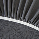 3D Jacquard Leaf Pattern Couch Slipcover, High Stretch Washable Textured Sofa Cover by Slipcover KAS™