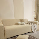 3D Jacquard Leaf Pattern Couch Slipcover, High Stretch Washable Textured Sofa Cover by Slipcover KAS™