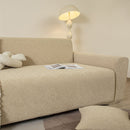 3D Jacquard Leaf Pattern Couch Slipcover, High Stretch Washable Textured Sofa Cover by Slipcover KAS™