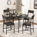 Indoor Round Dining Set, 5-Piece