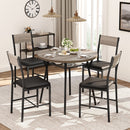 Indoor Round Dining Set, 5-Piece