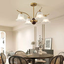 Flora Brass Chandelier